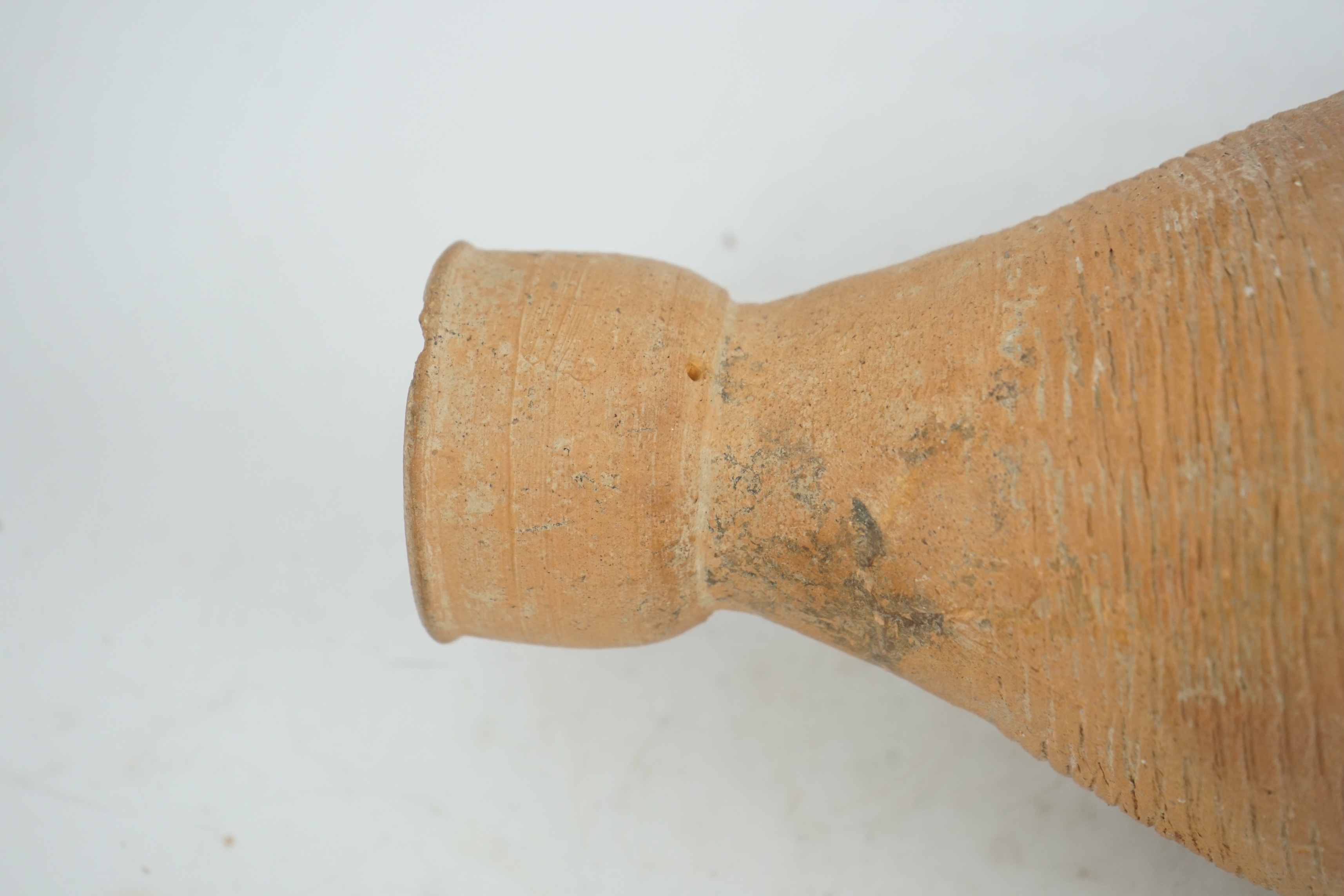 A fine large Chinese Neolithic Banpo pottery amphora, c.4800-4300 BC)